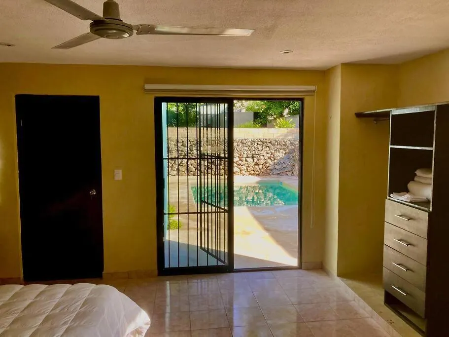 Centrica Casa 3 Cuartos, Piscina/Estacionamiento Villa Merida Mexico